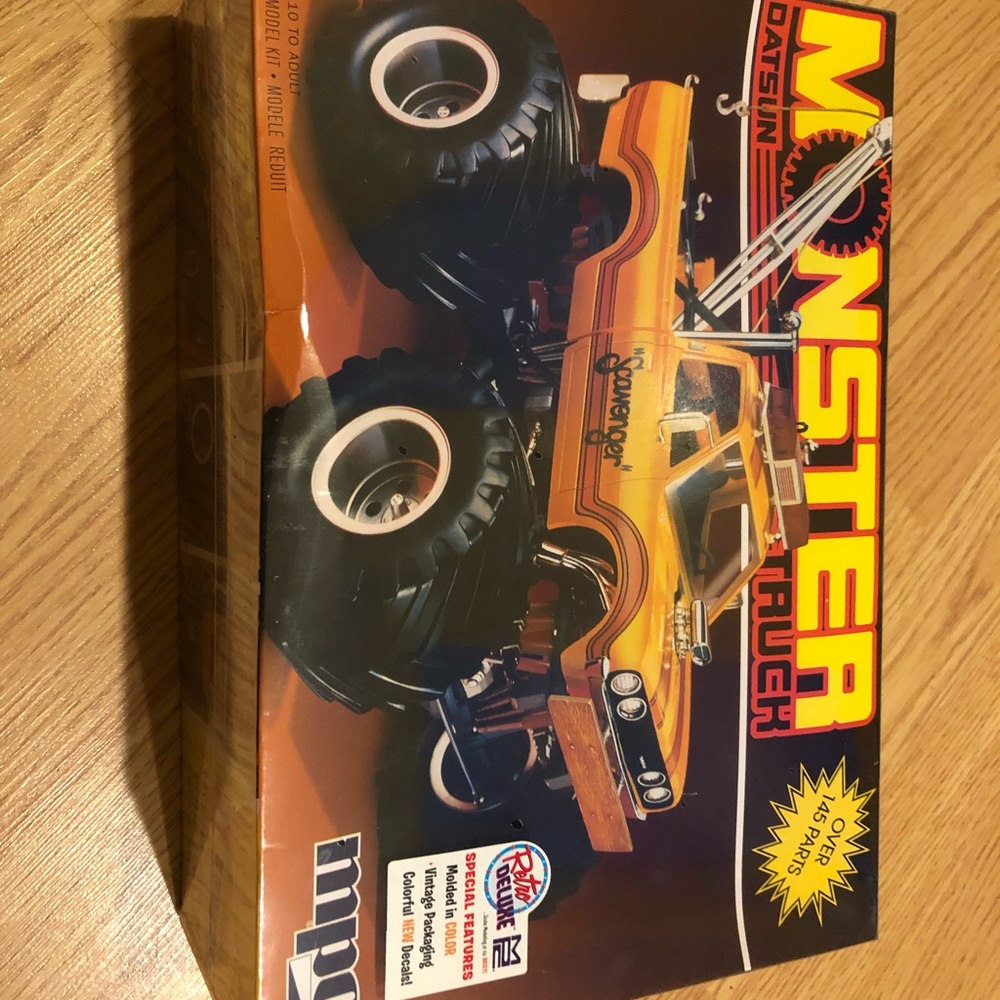 MPC Scavenger Datsun Monster Truck Model Car